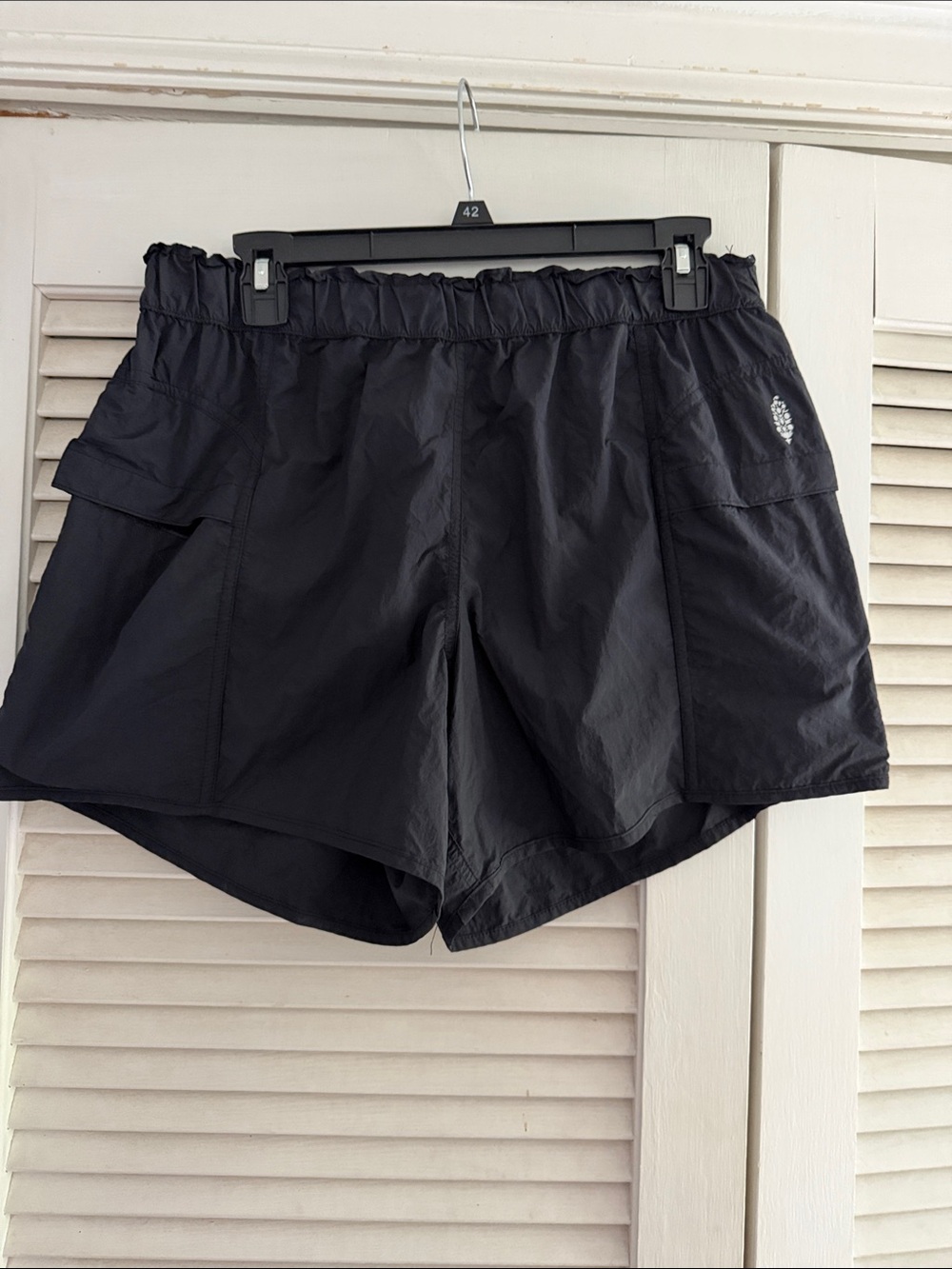 Free People Movement Black Athletic Shorts with Side Pockets Medium